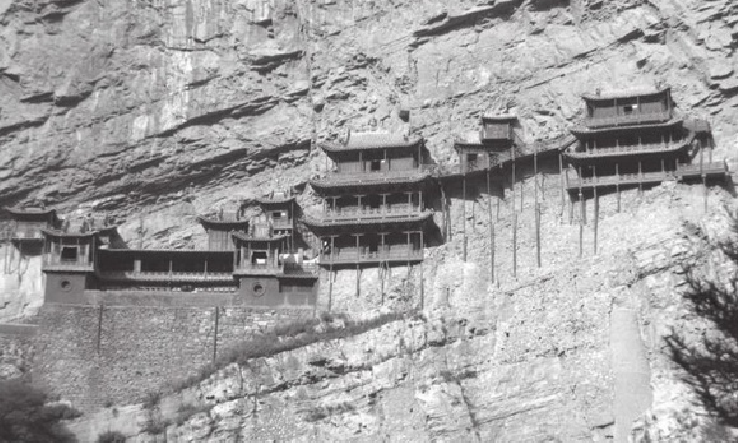「中华文化:园林建筑篇」恒山悬空寺真的悬在空中吗?插图 「中华文化:园林建筑篇」恒山悬空寺真的悬在空中吗?