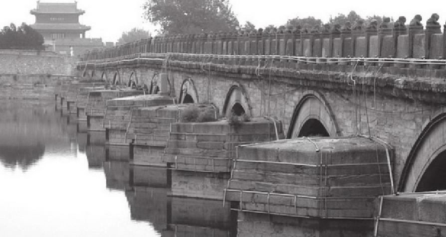 「中华文化:园林建筑篇」卢沟桥的桥墩上真的装着“斩龙剑”吗?插图 「中华文化:园林建筑篇」卢沟桥的桥墩上真的装着“斩龙剑”吗?