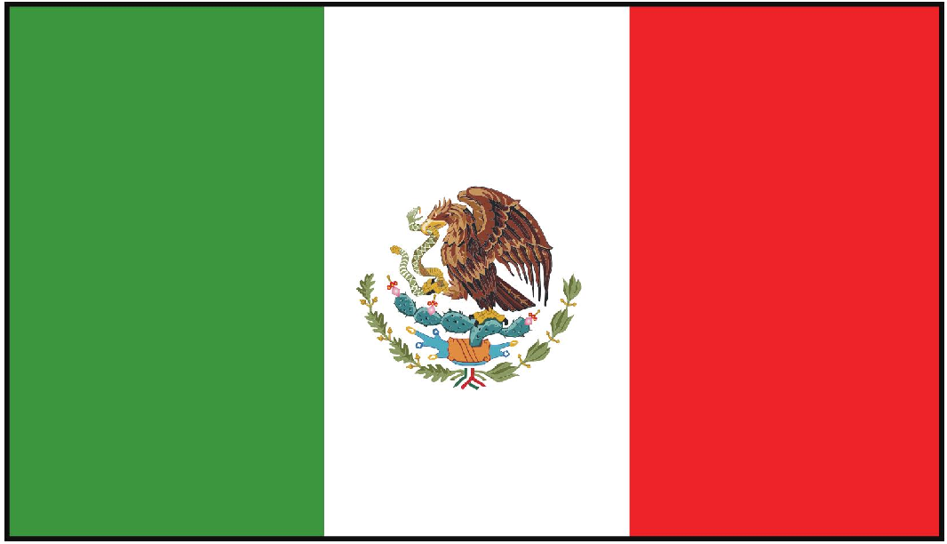 「童眼看世界」墨西哥国旗、国徽、国歌、风土人情