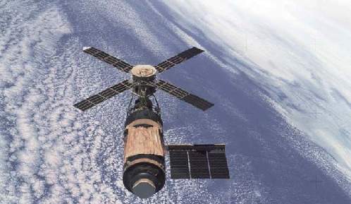 「航天知识：世界著名空间站」天空实验室空间站