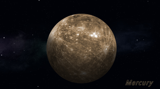 「太阳系八大行星」距离太阳最近的行星——水星