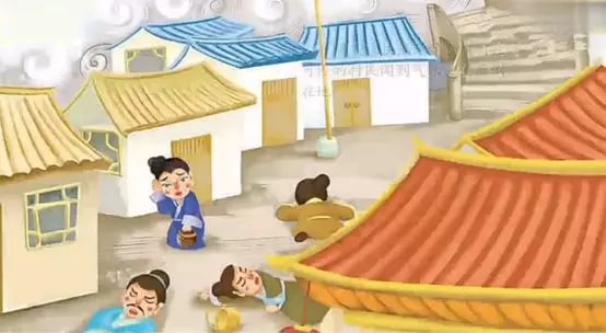 《重阳节的由来》绘本故事插图5 《重阳节的由来》绘本故事