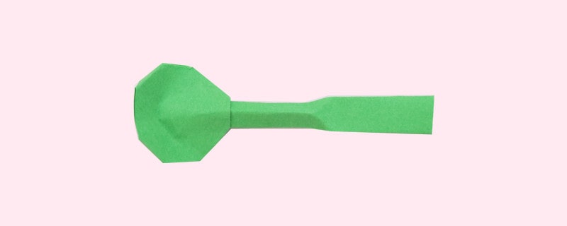 勺子怎么折?勺子的折法简单又漂亮(附图解)插图 勺子怎么折?勺子的折法简单又漂亮(附图解)