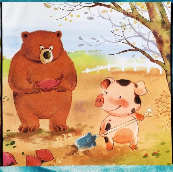 绘本故事推荐《勇敢的小花猪》