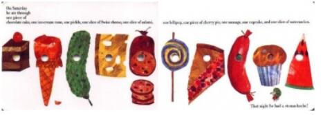 好饿好饿的毛毛虫绘本故事插图8 好饿好饿的毛毛虫绘本故事