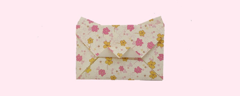 信封怎么折?信封的折法简单又漂亮(信封折纸附图解)插图 信封怎么折?信封的折法简单又漂亮(信封折纸附图解)