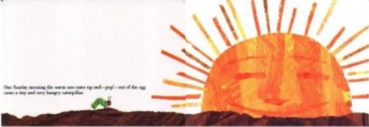 好饿好饿的毛毛虫绘本故事插图2 好饿好饿的毛毛虫绘本故事