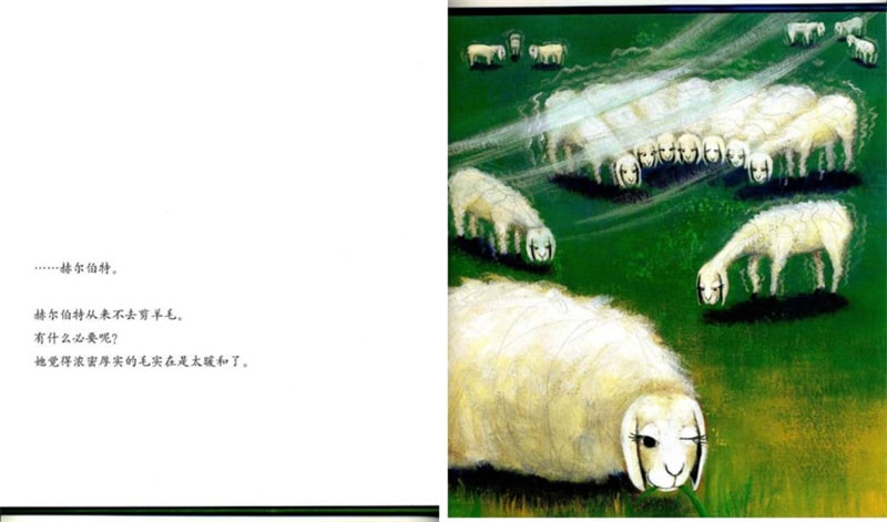 绘本故事《有个性的羊》喜欢与众不同的我插图2 绘本故事《有个性的羊》喜欢与众不同的我