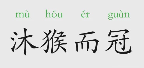 「成语故事」沐猴而冠插图 「成语故事」沐猴而冠
