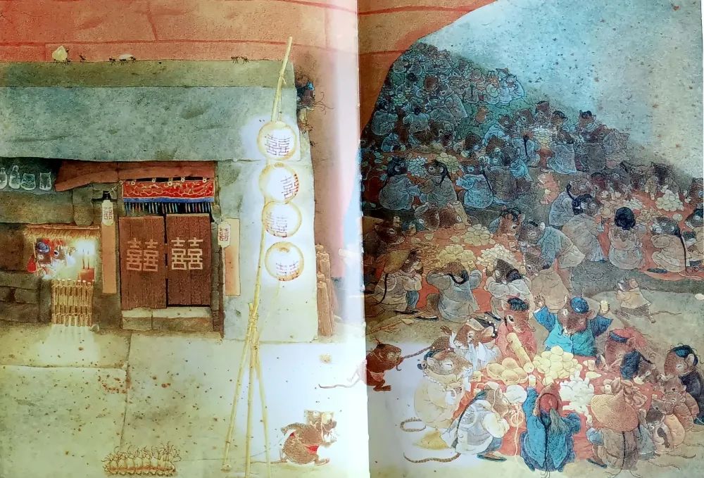 儿童绘本故事《老鼠娶新娘》插图15 儿童绘本故事《老鼠娶新娘》