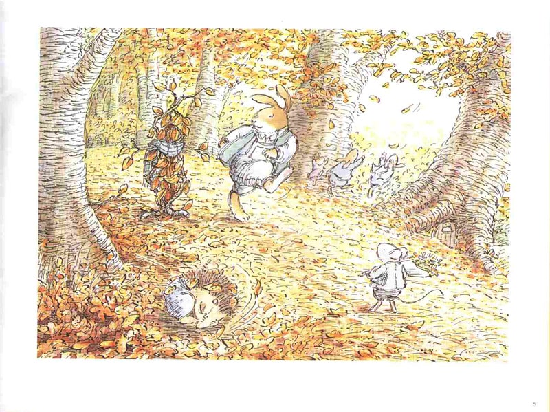 儿童绘本故事《春天的兔子》插图6 儿童绘本故事《春天的兔子》