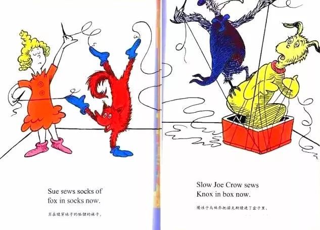 《Fox in Socks》穿袜子的狐狸插图11 《Fox in Socks》穿袜子的狐狸