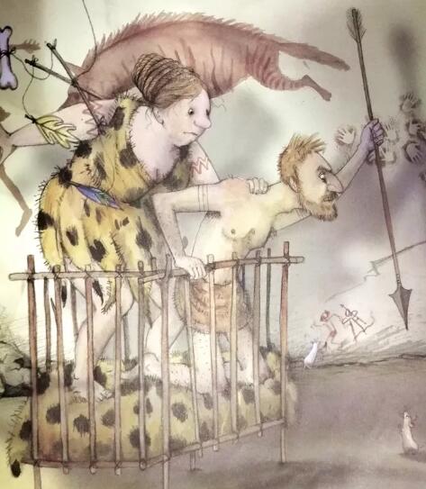 《小野人》尊重孩子兴趣、激发孩子创造力的绘本