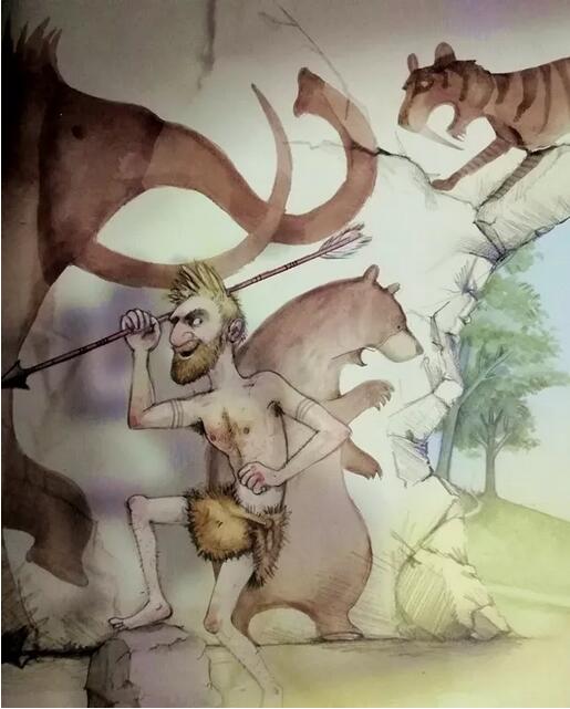 《小野人》尊重孩子兴趣、激发孩子创造力的绘本