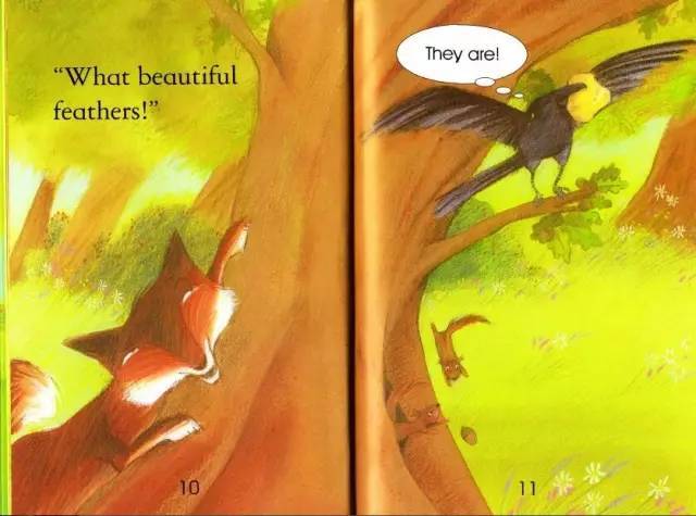 《The Fox and The Crow》狐狸和乌鸦绘本故事英文版带翻译