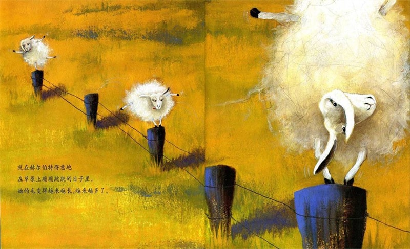 绘本故事《有个性的羊》喜欢与众不同的我插图3 绘本故事《有个性的羊》喜欢与众不同的我