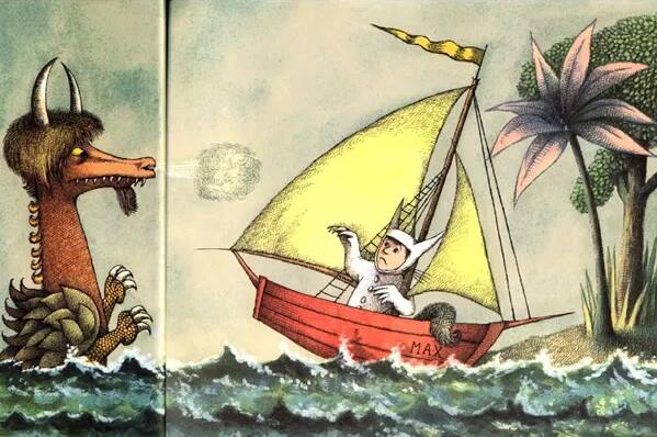 英语绘本故事《where the wild things are》野兽出没的地方