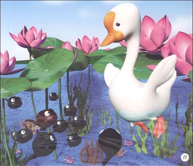 儿童绘本故事《小蝌蚪找妈妈》插图9 儿童绘本故事《小蝌蚪找妈妈》