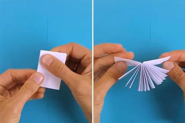 手工书怎么折?手工书的折法简单又漂亮(附图解)插图7 手工书怎么折?手工书的折法简单又漂亮(附图解)