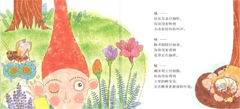 春天的故事绘本《花园里有什么》插图12 春天的故事绘本《花园里有什么》