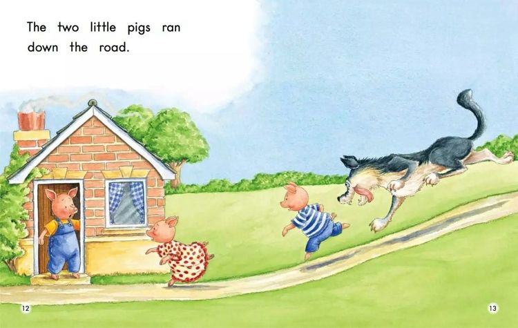 三只小猪的故事英语版插图6 三只小猪的故事英语版