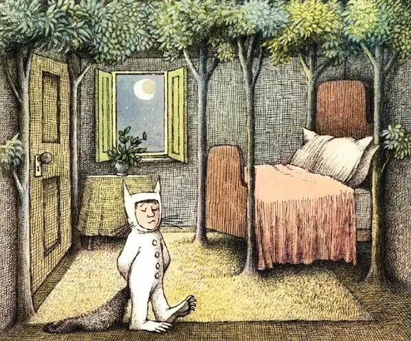 英语绘本故事《where the wild things are》野兽出没的地方