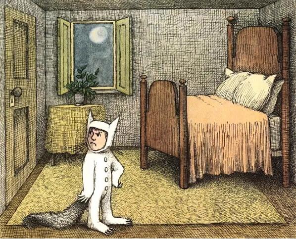 英语绘本故事《where the wild things are》野兽出没的地方