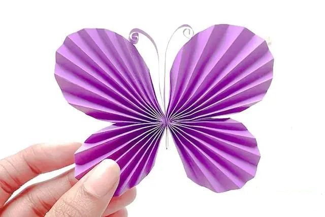 蝴蝶怎么折？蝴蝶的折法简单又漂亮（附图解）