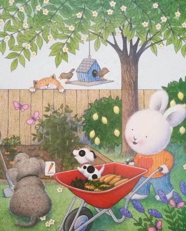 重阳节绘本故事《我爱爷爷奶奶》插图13 重阳节绘本故事《我爱爷爷奶奶》