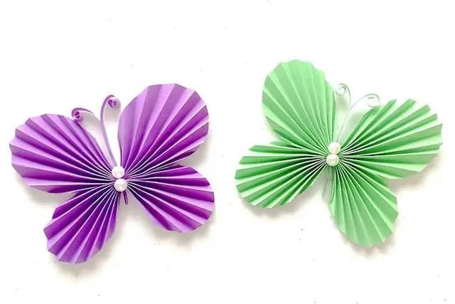 蝴蝶怎么折？蝴蝶的折法简单又漂亮（附图解）