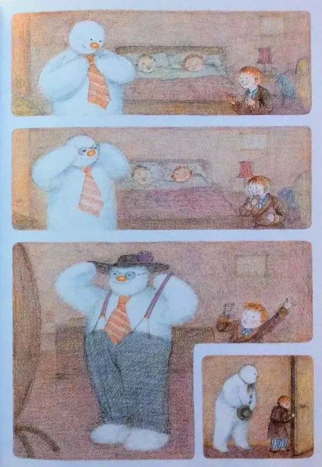 《雪人》最适合冬天读的绘本