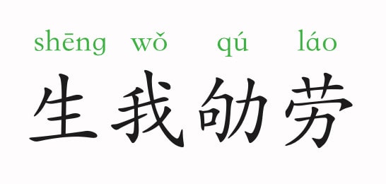 「成语故事」生我劬劳插图 「成语故事」生我劬劳