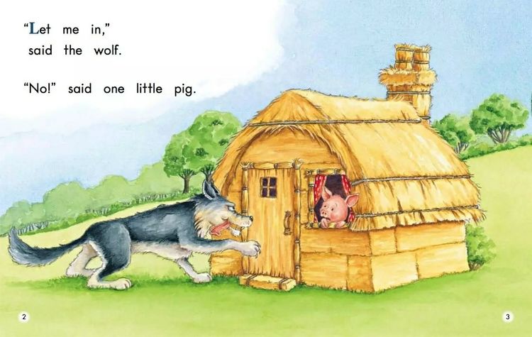 三只小猪的故事英语版插图1 三只小猪的故事英语版