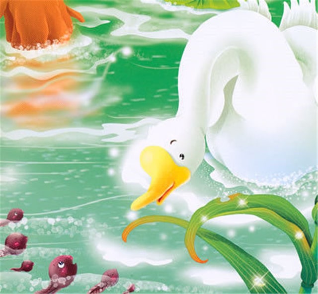 儿童绘本故事《小蝌蚪找妈妈》插图8 儿童绘本故事《小蝌蚪找妈妈》