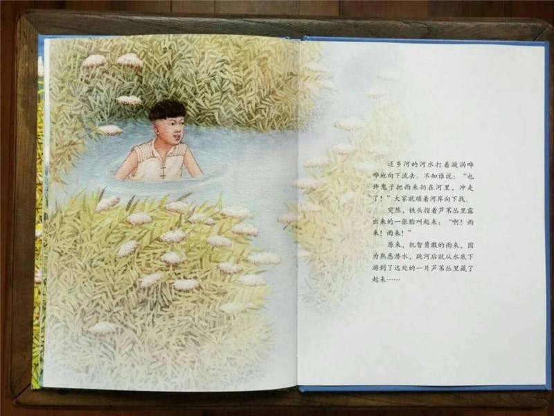 绘本故事《小英雄雨来》红色经典故事插图14 绘本故事《小英雄雨来》红色经典故事