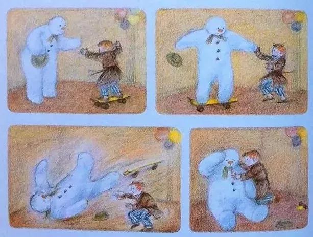《雪人》最适合冬天读的绘本