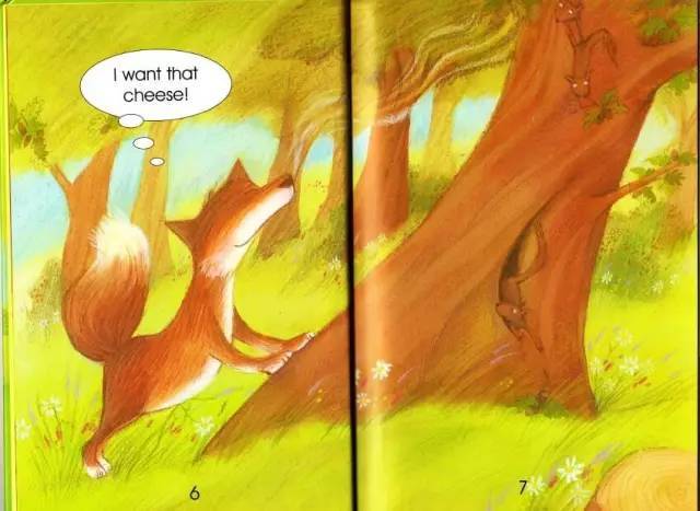 《The Fox and The Crow》狐狸和乌鸦绘本故事英文版带翻译