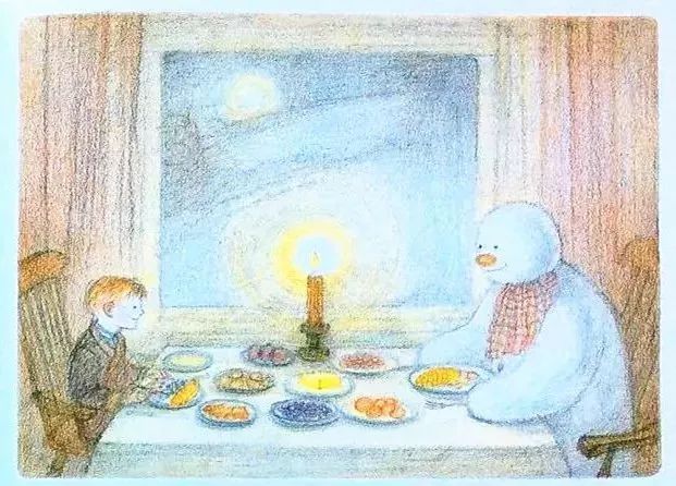 《雪人》最适合冬天读的绘本