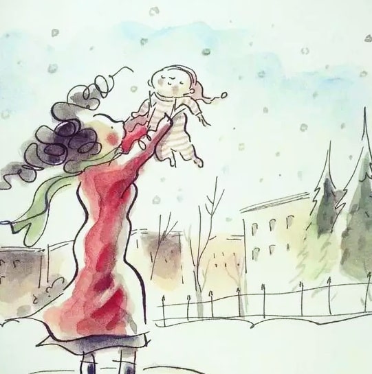 儿童绘本故事《有一天》插图2 儿童绘本故事《有一天》