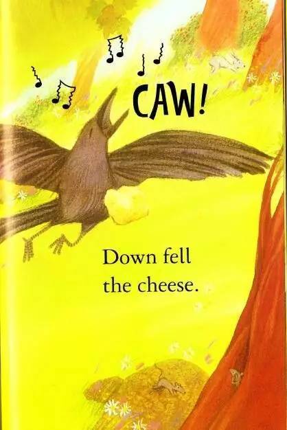 《The Fox and The Crow》狐狸和乌鸦绘本故事英文版带翻译