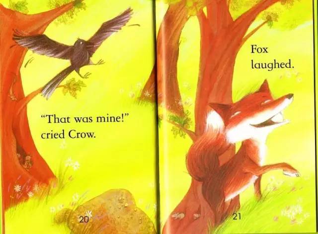 《The Fox and The Crow》狐狸和乌鸦绘本故事英文版带翻译