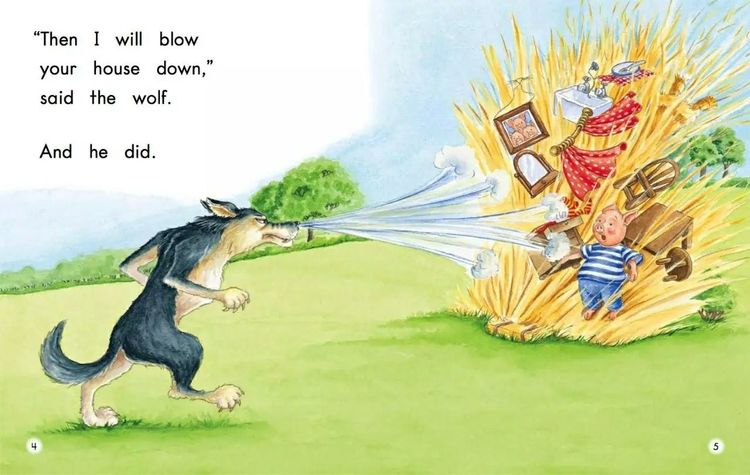 三只小猪的故事英语版插图2 三只小猪的故事英语版