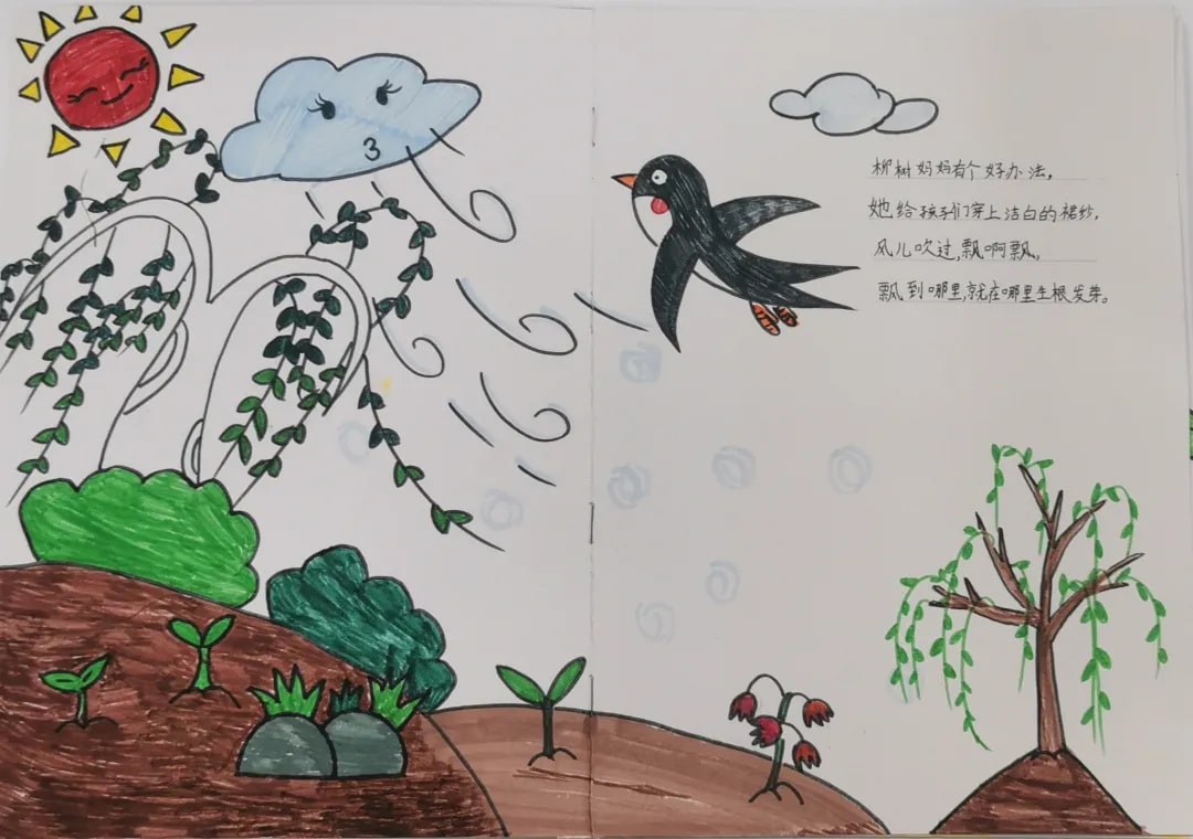 原创绘本故事《植物妈妈还有办法》插图1 原创绘本故事《植物妈妈还有办法》