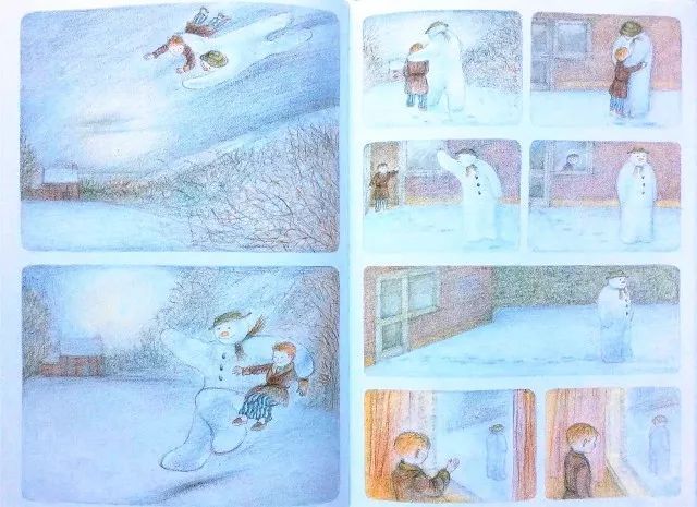 《雪人》最适合冬天读的绘本