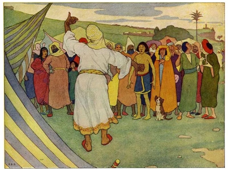 「绘本」诺亚方舟的故事(中英文)插图1 「绘本」诺亚方舟的故事(中英文)