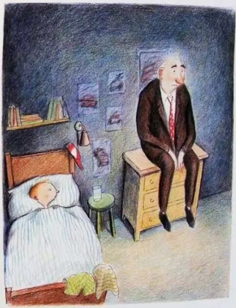 生命教育绘本故事《爷爷变成了幽灵》插图4 生命教育绘本故事《爷爷变成了幽灵》