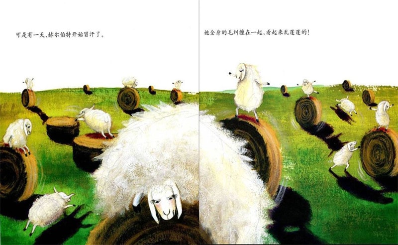 绘本故事《有个性的羊》喜欢与众不同的我插图9 绘本故事《有个性的羊》喜欢与众不同的我