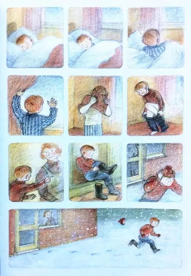 《雪人》最适合冬天读的绘本