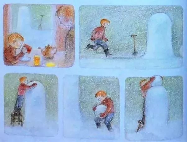 《雪人》最适合冬天读的绘本