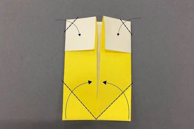 蜜蜂怎么折?蜜蜂的折法简单又漂亮(附图解)插图4 蜜蜂怎么折?蜜蜂的折法简单又漂亮(附图解)